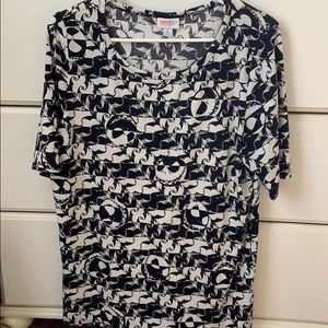 XL Lularoe Disney Nightmare Before Christmas Gigi